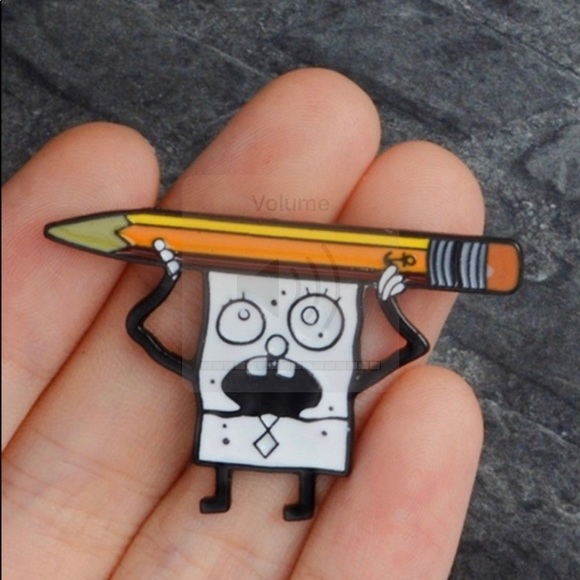 Accessories - 4/$25 Sale SpongeBob * Doodlebob Enamel Pin